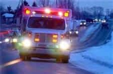 Fatal Two Vehicle Accident on Route 250 Sends Four Marion County Ambulance Rescue Squad Employees to Local Hospitals