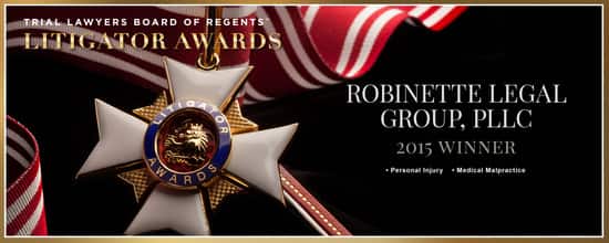 Robinette Legal Group, PLLC Wins Prestigious 2015 Litigator Award