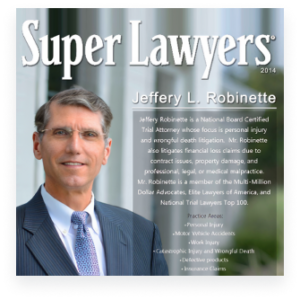 super lawyer award Jeff Robinette 2022