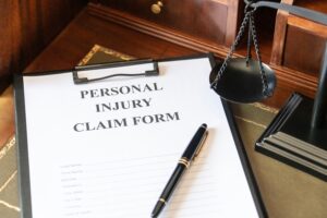 Personal Injury Claim form